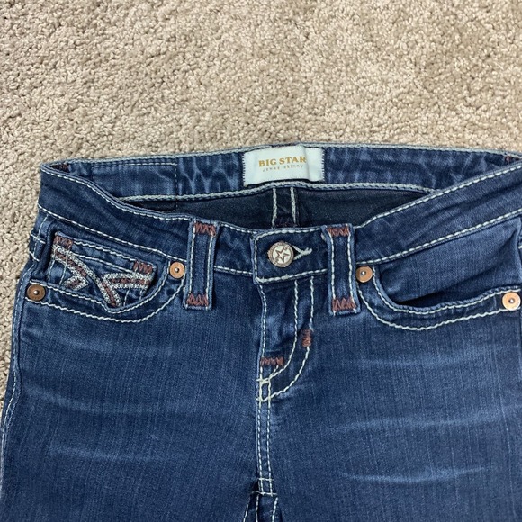 Big Star Jenae Skinny Jeans Size 25R  US Size 2 - Picture 2 of 9